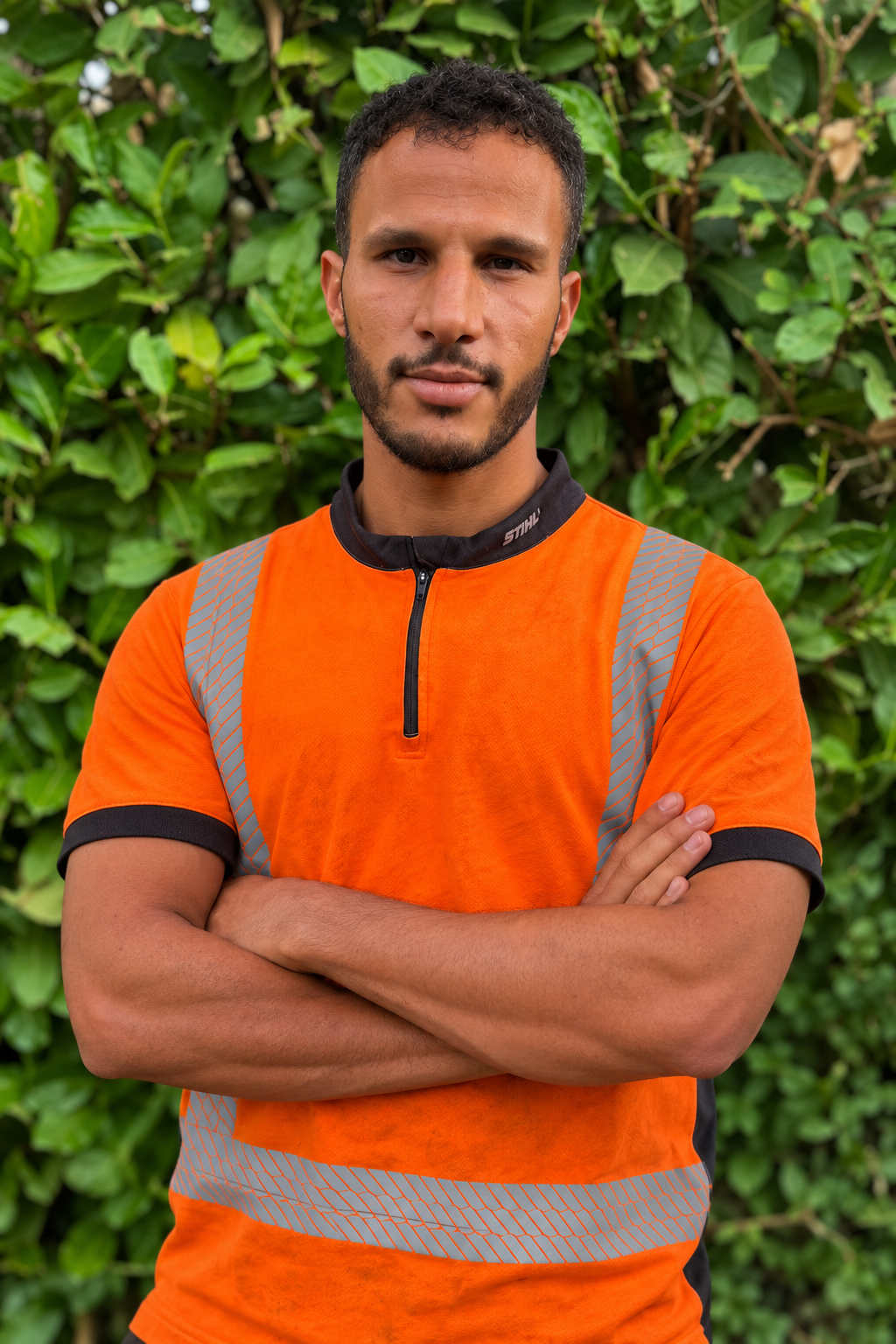 Hamza, founder of Buffalo Gardening and qualified tree surgeon